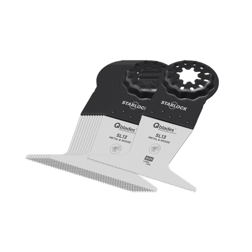 Qblades Starlock MultiZaagblad Bi-metaal 19tpi 65x50mm SL13