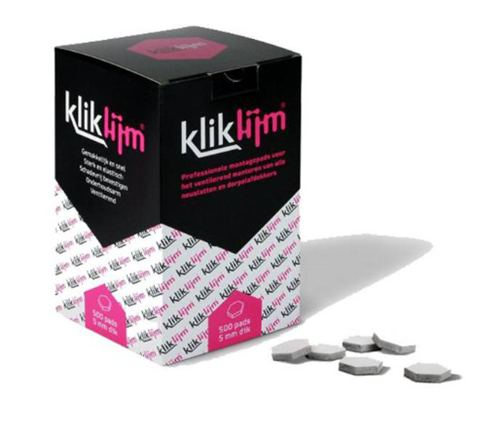 Ventistone Kliklijm Pads 5mm (100x)
