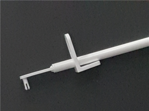 Duco stangbediening L750mm RAL 9001 Creme