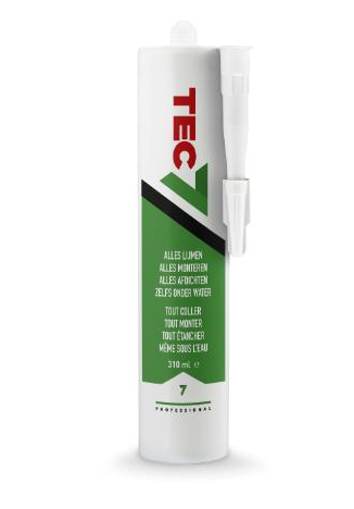 Tec7 universele lijmkit koker 310ML