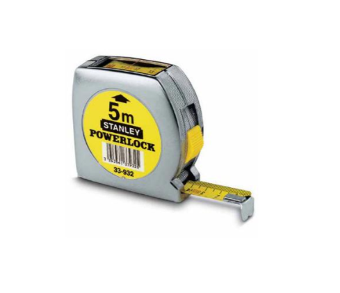 Rolmaat Stanley 5 Meter 19mm Breed vv venster