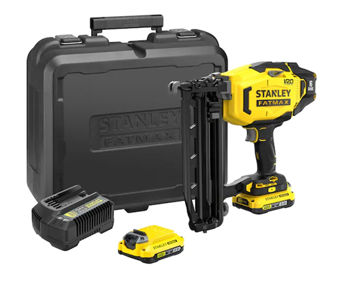 Stanley Afwerktacker incl. 2x 2.0Ah-18V Accu's & 2A Lader