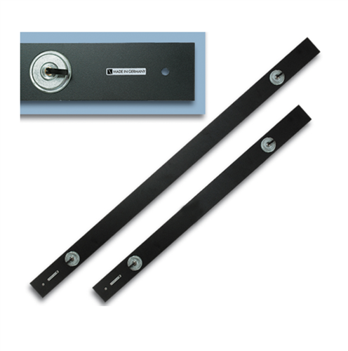 Glassnijliniaal 250cm x 8,0cm x 1cm 3x Zuiger