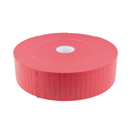 Schuimblokjes 23 x 18 x 4mm Rood (10.000x rol)