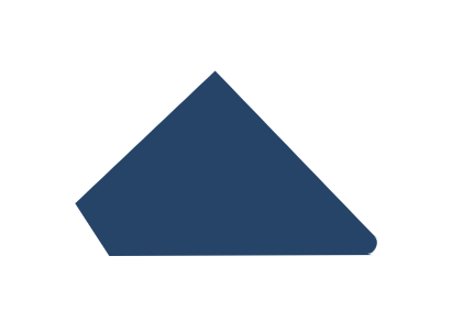 Glaslat V SV1 17x15 Stopverflat 2x Behandeld Wit