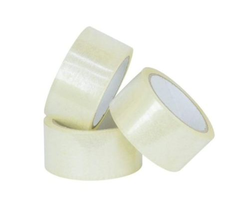 Dozentape Transparant 50mm x 66 Meter