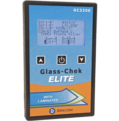 Elektronische Glasdiktemeter Elite Glass-chek