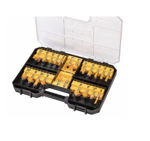 DeWalt Frezenset Schacht 8mm 22-delig