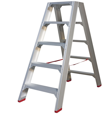 Industrietrap Little Jumbo 2x5 Treden Met Beugel