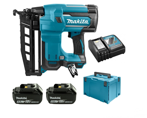 Makita DBN600RTJ Li-Ion accu brad tacker set 2x accu 5.0ah