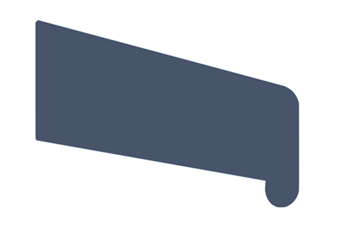 Neuslat NL-85 5x85 Wit Ral 1013 2x behandeld