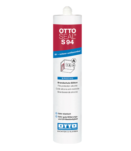Ottoseal S94  Brandwerende Kit Bruin Koker 310ml.