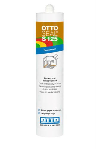 Ottoseal S125 eiken helder siliconen koker 310ml.