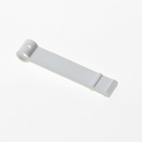 Duco bedieningshendel 60mm Wit