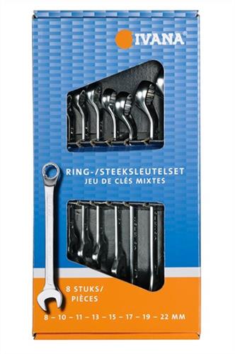 Ivana Ring-Steeksleutel 8-delig