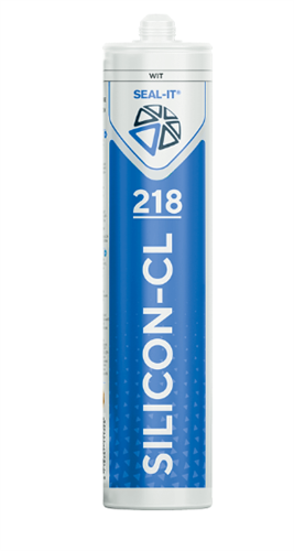 Connect Seal-It 218 Silicon-CL 310ML Koker (12x)