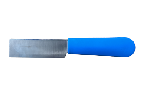 Hakmes Blauw Kunststof Handvat