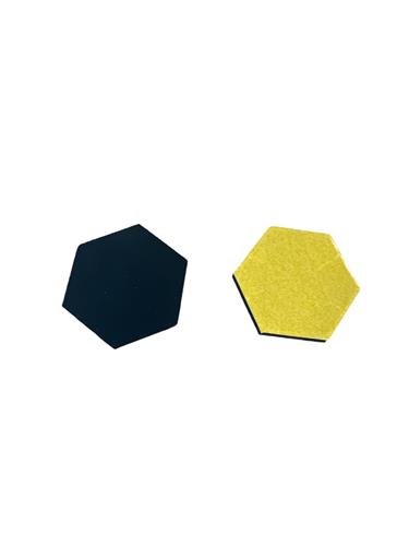 Neuslatrubber 5x40-45mm zeskant klevend 250 stuks