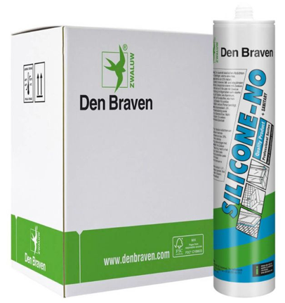 Den Braven Zwaluw - Siliconen NO Aluminium koker 310ml