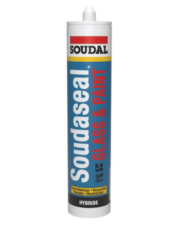 Soudal Soudaseal Glass & Paint Zwart 290ml 15st.