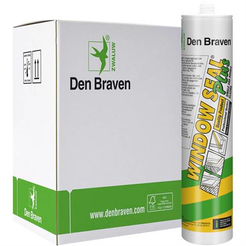 Den Braven Zwaluw - Window Seal Plus Crèmewit koker 310ml