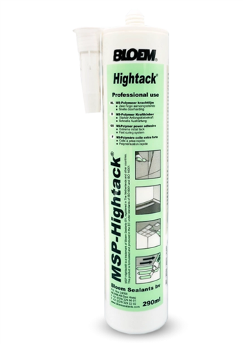 Bloem MSP HighTack - Wit RAL 9010 Koker 290ml (25x)